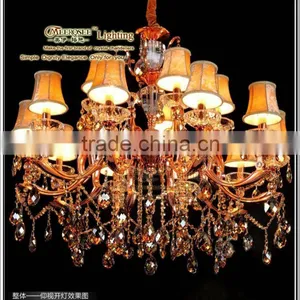 Asfour Crystal Hotel Chandelier, Hotel Project Chandelier for Decor, Zhongshan Lighting thumbnail-1