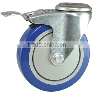 Ball Bearing PU Furniture Hardware Castors thumbnail-2