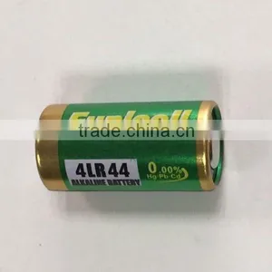 Mercury Free 0% Hg & Pb High Quality 4LR44 Alkaline 6v Dry Battery thumbnail-1