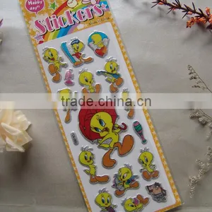 2015 Hot Selling High Quality Promotional Colorful Kid's Puffy Sticker thumbnail-1