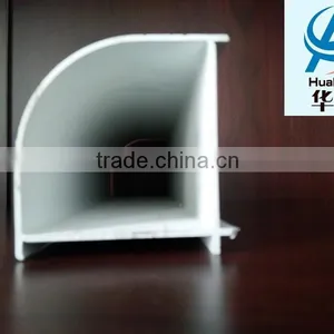 UPVC Profile, PVC Window Profile for Door & Window, UV Coating (blue White) PVC Window Profile thumbnail-5