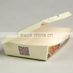 New Design Colorful Printing Box for Take Out Sushi White Craft Paper Box for Take Away thumbnail-5