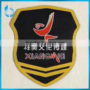 Factroy Custom Fabric Badge With Laiser Cut for Advertising Clothing thumbnail-1