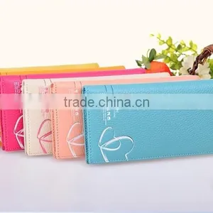 Hot Sales New Fashion Delicate Design Genuine/pu Leather Lady Wallet With Customizde Logo thumbnail-2