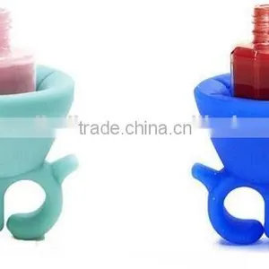 Nail Beauty Cosmetics Accessories Silicone Nail Polish Holder Quality Choice thumbnail-4