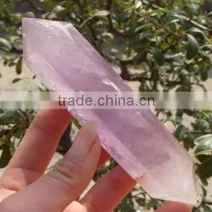 Natural Amethyst Double Terminated Point thumbnail-1