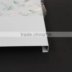 PVDF Spraying Coating Metal Suspended Ceiling Panel Aluminum B - Shaped Open Strip Ceiling thumbnail-6