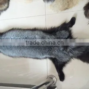 2015 Silver Fox Fur Skin / Real Fox Skin / Natural Fox Fur Skin For Sale thumbnail-5