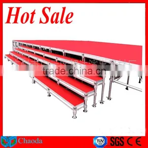 Hot Sale Cheap CE ,SGS, TUV Cetificited 1.22*1.22m or 1.22m*2.44m Aluminum Stage Props thumbnail-1