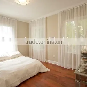 Bintronic Taiwan Industry Made Motorized Curtain System Ripplefold Electric Curtain Rail thumbnail-2