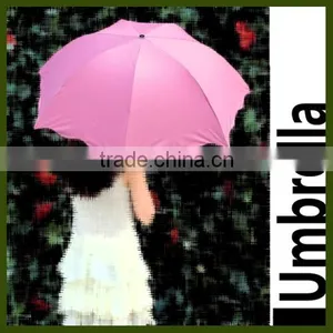 Ladies Fashion Umbrella, 3 Folding Umbrella for Rain and Sun thumbnail-1