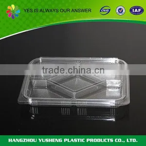Biodegradable Eco Friendly Plastic Food Tray Packaing thumbnail-5