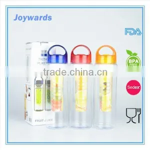 Various Style Plastic Water Bottle Fruit Infuser thumbnail-1