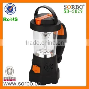 Portable Night Fishing LED Lantern With FM & AM Radio - Rechargeable Battery for Phones thumbnail-1