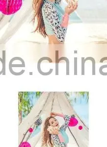 Neoprene Swimming Wear Shirt Bikini Shirt thumbnail-3