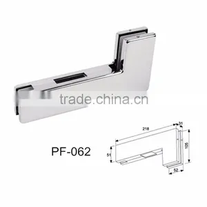Lightweight Bottom Patch Fitting Glass Fittings Shower Door Hardware thumbnail-2