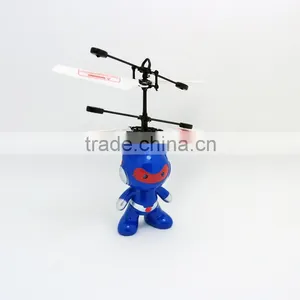 2015 Infrared RC Inducing Hot Selling Mini RC Helicopter rc Infrared Robot Flying Spaceman rc Toys thumbnail-6