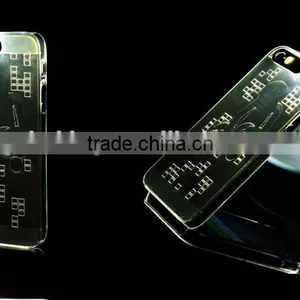 LED Light Flash TPU+PC Hybrid Phone Case for IPhone 6 Iphone 5S Light Phone Cases thumbnail-2