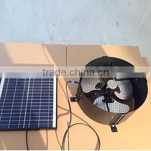 12W 12inch Solar Powered Wall Ventilators,solar Exhaust Fan thumbnail-4