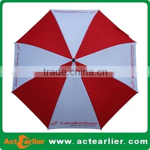 190T Nylon Fabric Material and Umbrellas Type Audi Gift High Quality Golf Umbrella thumbnail-1