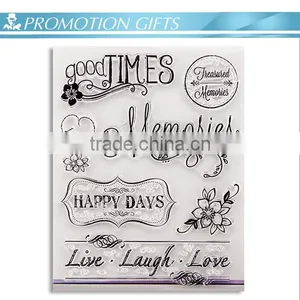 2016 New Zhejiang Promotion Carton Good Time Rubber Stamp thumbnail-1