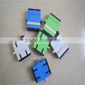 Professional Manufacturer SC UPC/APC Optical Fiber Adapters/SC APC Optical Fiber Adaptor for Network Cable thumbnail-3