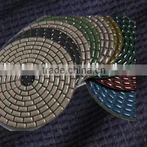4" Flexible Diamond Dry Polishing Pad thumbnail-1