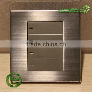MGA Q7L Series Q-K04A 4 Gang 1 Way Switch thumbnail-1