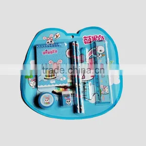 Pencil Eraser Sharpener and Ruler Set / Stationery Set thumbnail-1