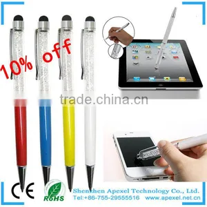 Crystal Stylus Pen,rubber Tip Stylus Pen,wholesale for Promotional Pen thumbnail-1