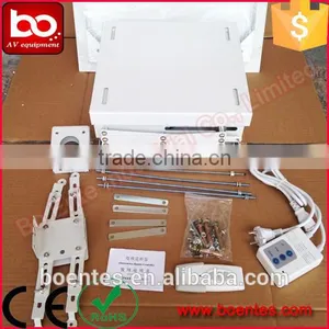 Office Ceiling Mount Motorized Projector Lifting Mechanism With Ceiling Panel for 2.0 Meter thumbnail-3