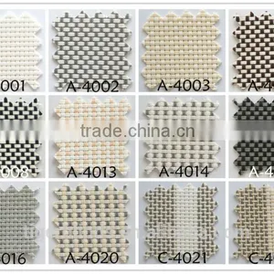 2015 New Style Pvc Screen Indoor Roller Blinds Made in China Pvc Coated Polyester Fabric thumbnail-2
