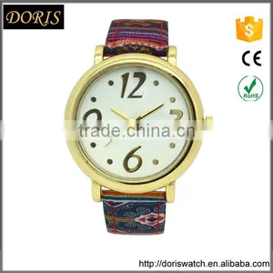 2016 Leather Band Japan Movement Wan Hand Watch thumbnail-6