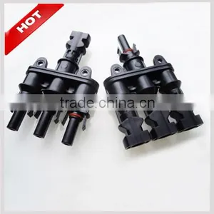 High Quatity Waterproof MC4 Solar Connector 3 to 1 Cable PV Connector thumbnail-1