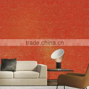 Red Chinese Wallpaper Wedding Decoration Wall Papers Stocklot for Bangladesh thumbnail-1