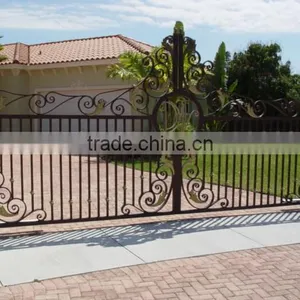 2016 Hot-selling Gate Designs Main,iron Pipe Gate Design,tubular Gate Design for Sale thumbnail-5