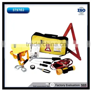 15Pcs Roadside Car Emergency Maintenance Tool Bag,Warning Safety Tool Kit thumbnail-1