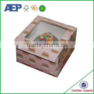 Best Price Fancy Paper High Quality Custom Printed Cake Boxes thumbnail-3