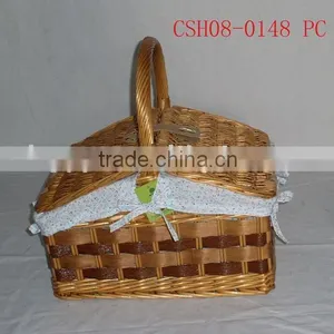 Willow Picnic Basket thumbnail-1