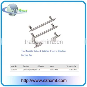 Two Movable Cuboid Catches Single Shoulder Spring Bar thumbnail-1