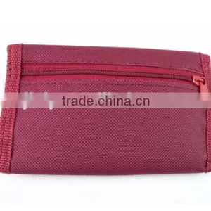 Mens Ladies Boys New Polyester Velcro Wallet Pouch thumbnail-2