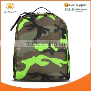 Custom Printed Fashion Camo Traveling Bag Bookbag Shoulder Student Backpack School Bag thumbnail-1