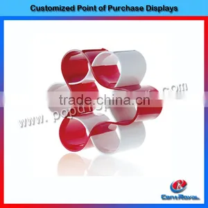 Wholesale Beautiful Acrylic Wine Bottle Display Stand thumbnail-1