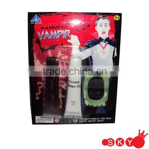 Halloween Glow Eye Make up Vampare Make up Kit Childrens Make up Kit thumbnail-1
