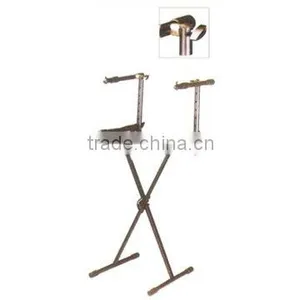SK016 High Quality Metal Music Stand Column Keyboard Standdouble Keyboard Stand thumbnail-1