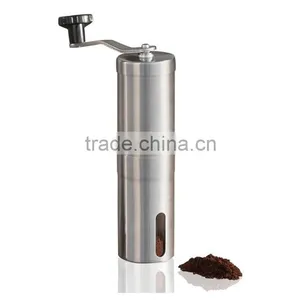 Stainless Steel Manual Coffee Grinder Hand Coffee Bean Grinder Mill Spices Miller With Ceramic Burr Grinding Tool Home Travel thumbnail-3