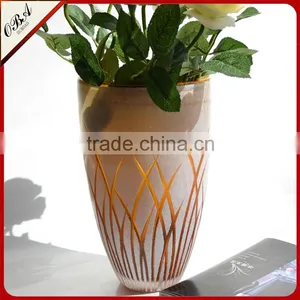 Wholesale Handmade Art Work Carving Glass Crafts Vase Bottle Home Decor thumbnail-2