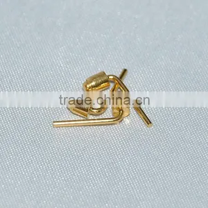 JHX High Precision Gold Plated Brass Connector Pogo Pin thumbnail-5
