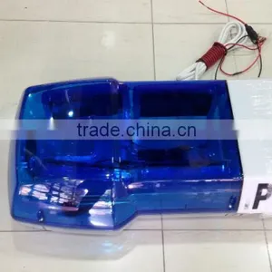 Led Blue Police Emergency Flashing Lightbar thumbnail-1