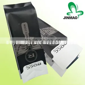 Custom Printing Side Gusset Aluminum Foil Coffee Bag With Tin Tie and Valve thumbnail-1